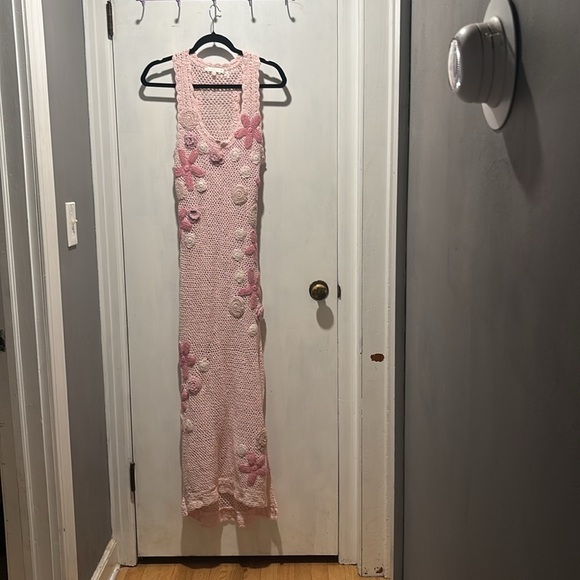 LoveShackFancy Dresses & Skirts - LOVESHACKFANCY shelburne crochet maxi dress